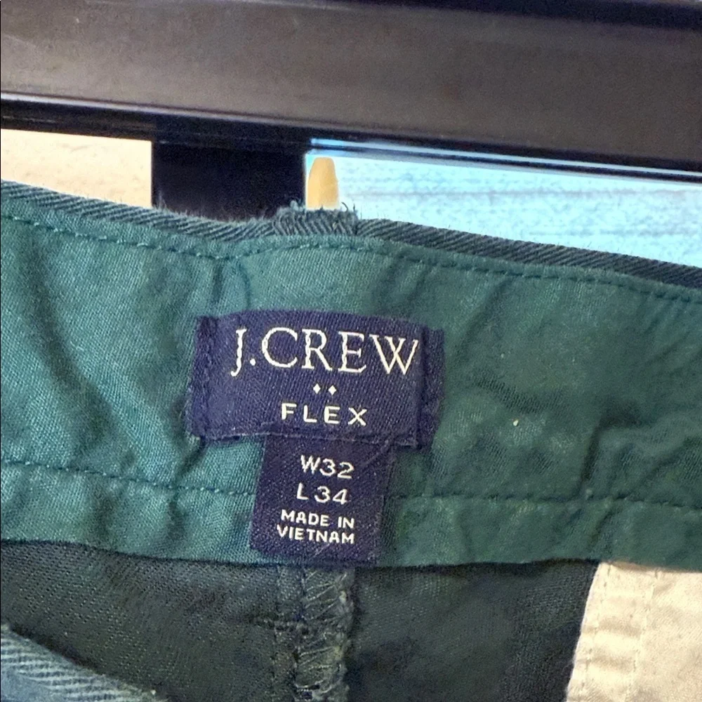 J. Crew Dark Green Chinos